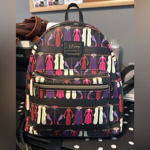 Loungefly Black and Red Backpack